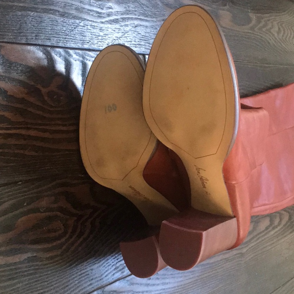 Sam Edelman Rylan Boots NWOT - Rust Red - Picture 4 of 5